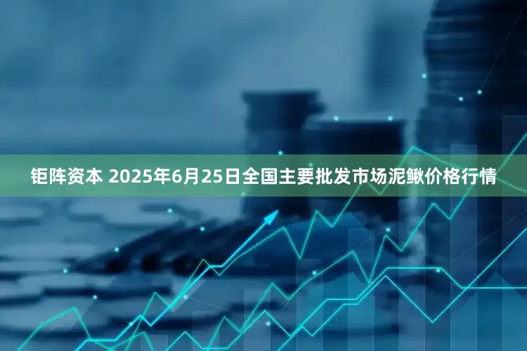 钜阵资本 2025年6月25日全国主要批发市场泥鳅价格行情