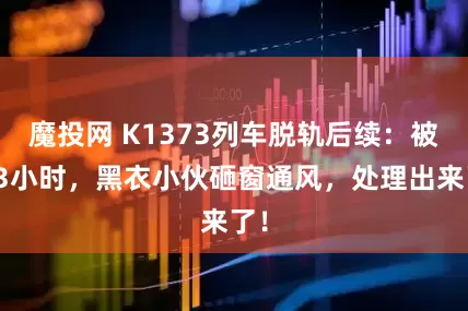 魔投网 K1373列车脱轨后续:被困3小时,黑衣小伙砸窗通风,处理出来了!