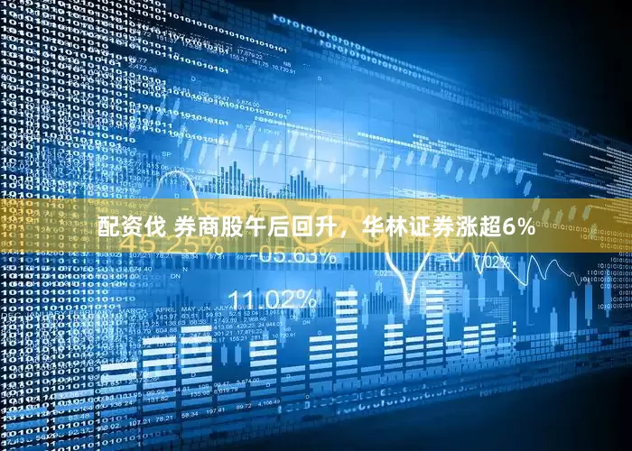 配资伐 券商股午后回升，华林证券涨超6%