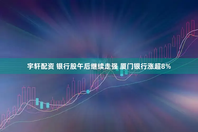 宇轩配资 银行股午后继续走强 厦门银行涨超8%